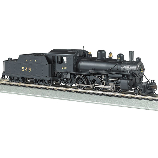 Bachmann 57814 Louisville & Nashville #549 Alco 2-6-0 DCC Sound Steam Locomotive HO Scale