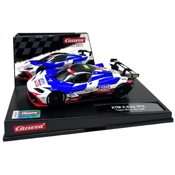 Carrera Evolution 27745 KTM X-BOW GTX "Liqui Moly, No.104" 1/32 Slot Car