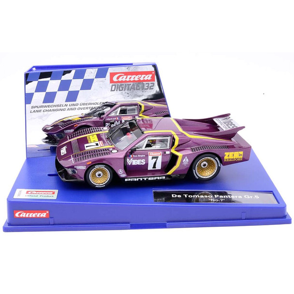 Carrera Digital 31044 De Tomaso Pantera Gr.5 "No.7"  1/32 Slot Car