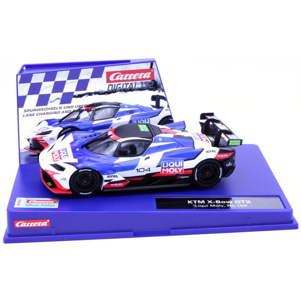 Carrera Digital 31076 KTM X-BOW GTX "Liqui Moly No.104"  1/32 Slot Car