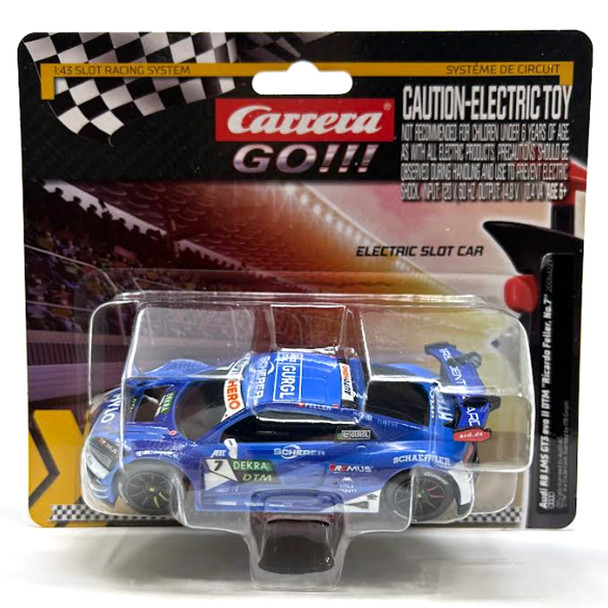 Carrera GO 64227 Audi R8 LMS GT3 evo II DTM "Ricardo Feller, No.7" 1/43 Slot Car