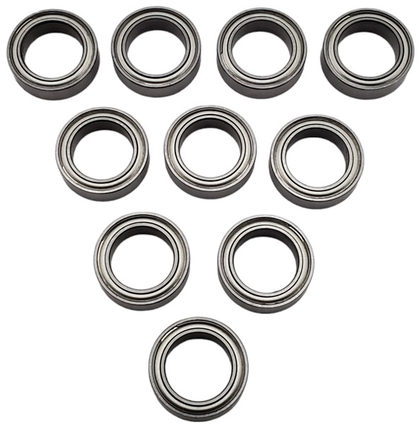 NHX RC Ceramic Ball Bearings 8x12x3.5mm, 10 pcs, Metal Shielded