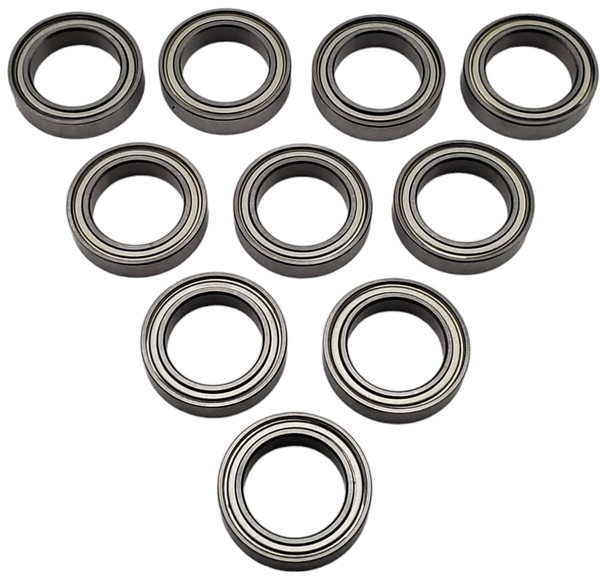 NHX RC Steel Ball Bearings 12x18x4mm, 10 pcs, Metal Shielded