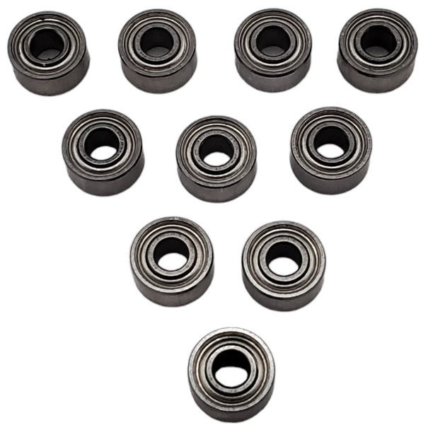 NHX RC Steel Ball Bearings 2x5x2.5mm, 10 pcs, Metal Shielded