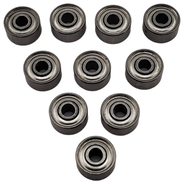 NHX RC Steel Ball Bearings 2x6x3mm, 10 pcs, Metal Shielded