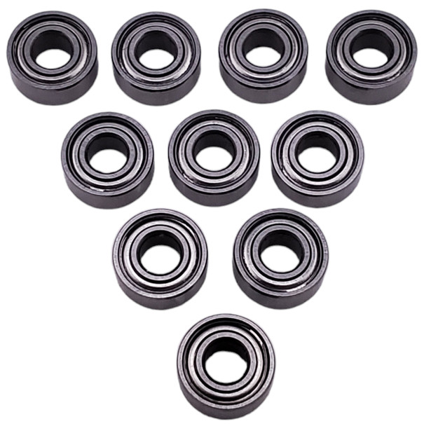 NHX RC Steel Ball Bearings 3x7x3mm, 10 pcs, Metal Shielded