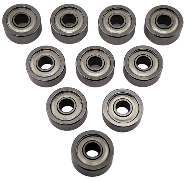 NHX RC Steel Ball Bearings 3x9x4mm, 10 pcs, Metal Shielded