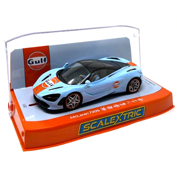 Scalextric C4394 McLaren 720S - Gulf Edition 1/32 Slot Car