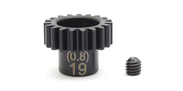 Kyosho PNGS0819 Steel Pinion Gear (19T/0.8M/φ5.0)