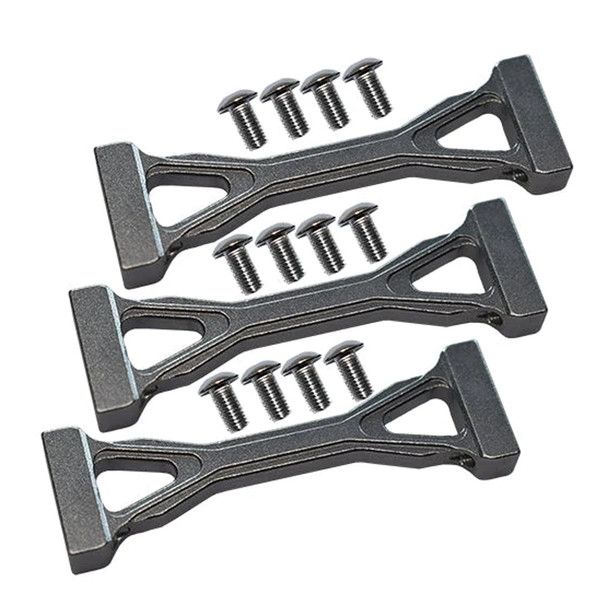 GPM Racing Aluminum Middle Chassis Mount w/Screws Grey for 1/14 Tamiya Truck GPM Racing Aluminum Middle Chassis Mount w/Screws Grey for 1/14 Tamiya Truck