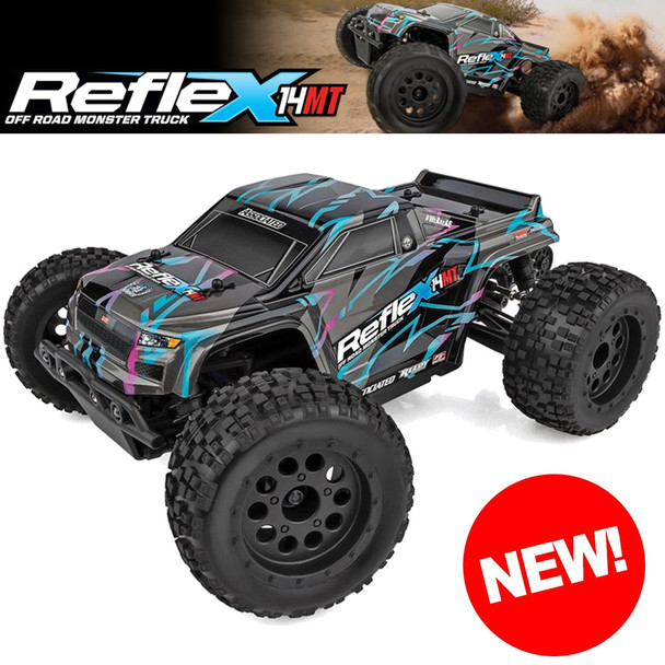 Associated 20190 1/14 Scale Reflex 14MT 4WD Off-Road Ready-To-Run Monster Truck