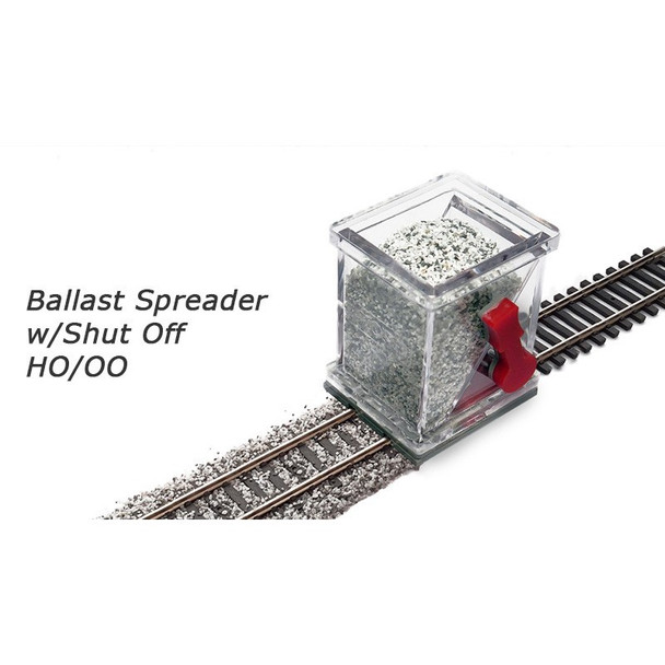 PROSES BS-HO-04 Ballast Spreader w/ Shut Off HO Scale