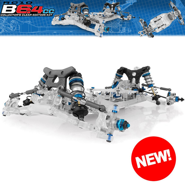 Associated 90043 RC10B6.4CC Collector's Clear Edition Kit