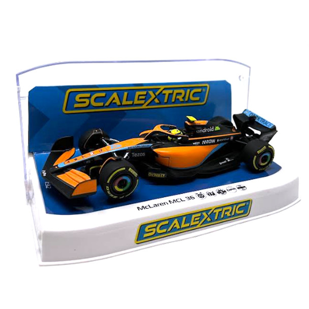 Scalextric C4424 McLaren MCL36 - 2022 Emilia Romagna GP 1/32 Slot Car