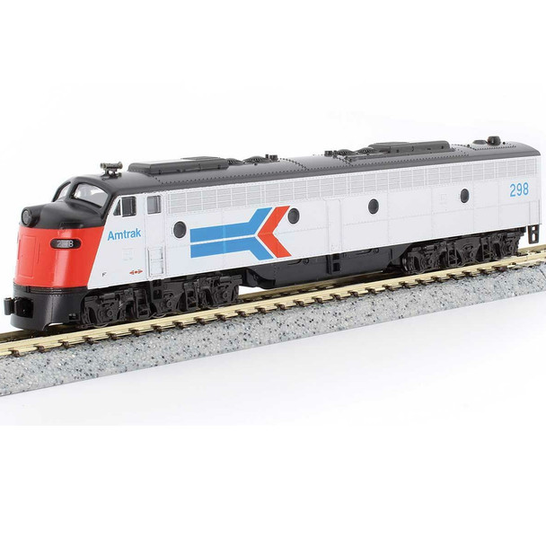 Kato 176-5346 EMD E8A Amtrak Phase I #298 Locomotive w/Single Headlight & Passenger Pilot N Scale