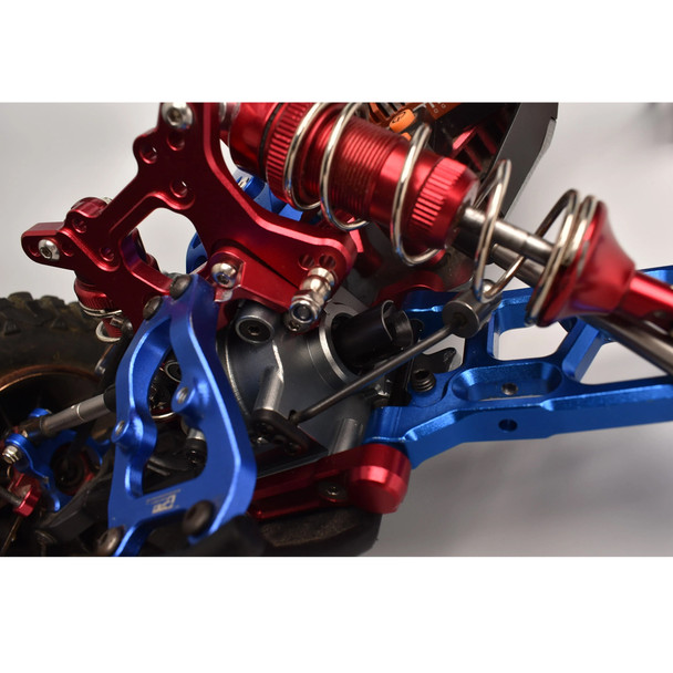 GPM Racing Aluminum 7075 Front Bulkhead Grey for Losi 1:10 Lasernut U4 Tenacity GPM Racing Aluminum 7075 Front Bulkhead Grey for Losi 1:10 Lasernut U4 Tenacity