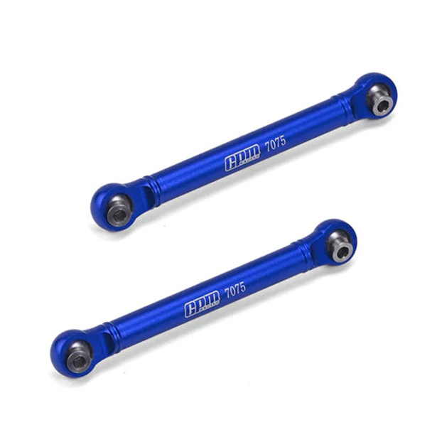 GPM Aluminum 7075 Rear Link Rod Blue for Arrma 1/10 GORGON 4X2 Mega