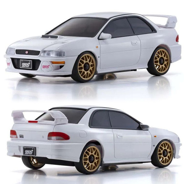 Kyosho MZP457W ASC MA020N Subaru Impreza 22B-STi Mini-Z Auto Scale White Body