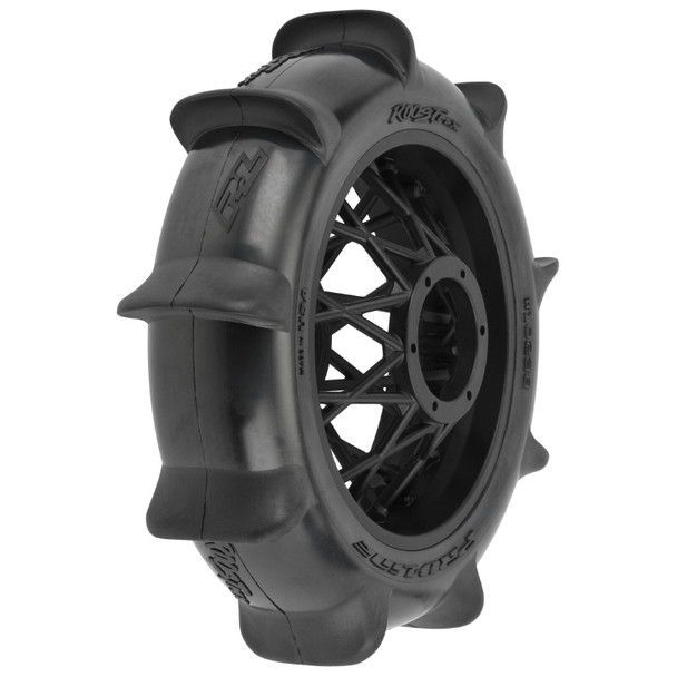 Pro-Line PRO1023810 1/4 Roost MX Sand/Snow Rear Tire w/ Black Wheel (1) for Promoto-MX