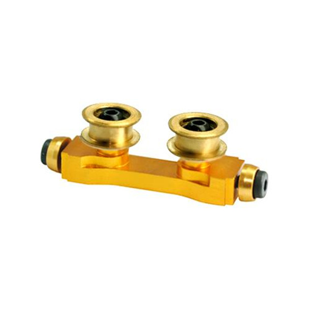 Microheli Aluminum/Brass Tail Belt Guide (GOLD) BLADE 300X / 300 X