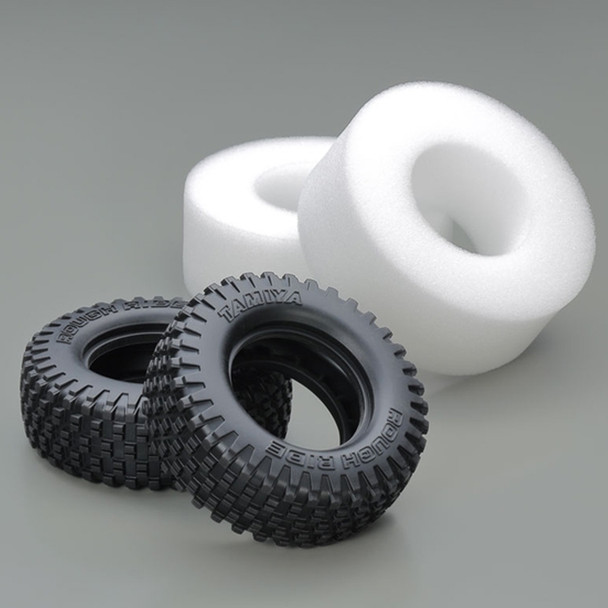 Tamiya 51717 RC 1/10 Buggy Rear Tires w/ Inner Sponge (2Pcs) for Tamiya BB-01