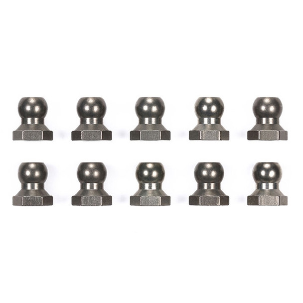 Tamiya 53599 RC Fluorine Coated 5mm Aluminum Ball Nut (10Pcs)