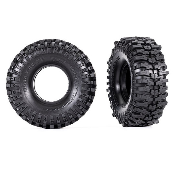 Traxxas 9871 Thompson Baja Pro XS 2.4x1.0″ Tires (2) for TRX-4M