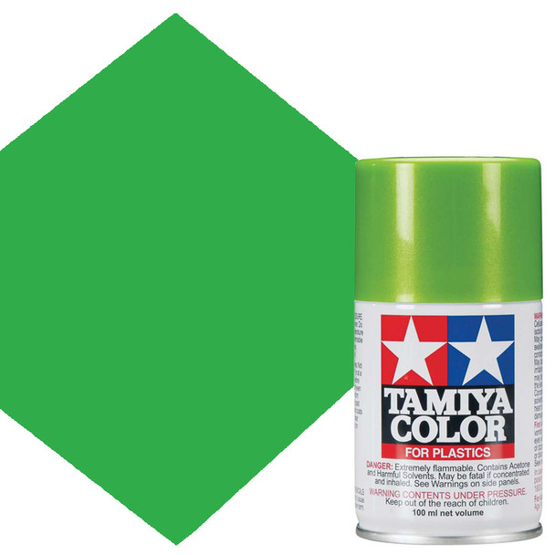 Tamiya TS-52 Candy Lime Green Lacquer Spray Paint 3 oz