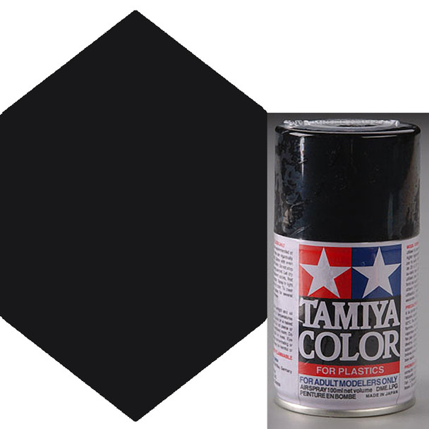 Tamiya TS-6 Matte Black Lacquer Spray Paint 3 oz
