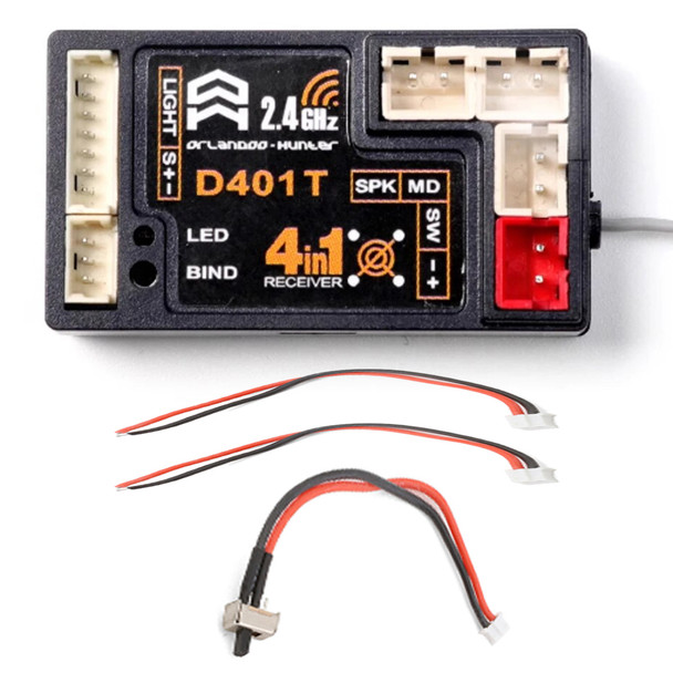 Orlandoo Hunter D401T 4 in 1 Receiver/ESC Unit (Use w/D4L Radio System)