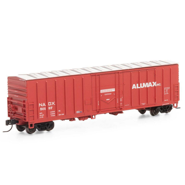 Athearn ATH3865 50' NACC Box Car - Alumax #50187 N Scale