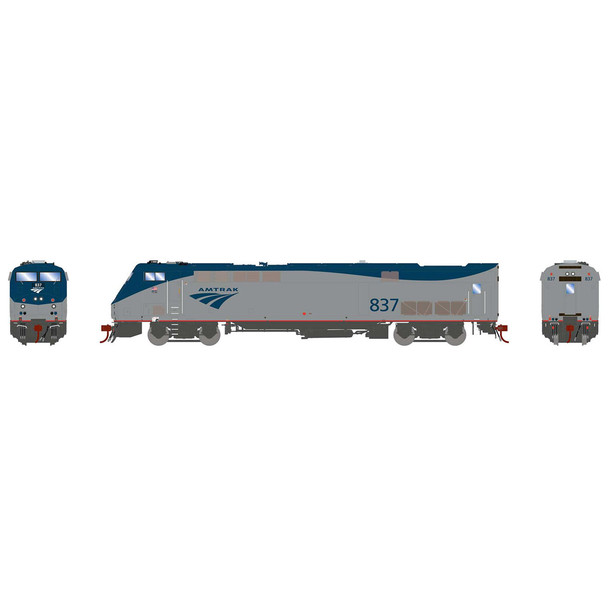 Athearn ATHG82381 Amtrak P40DC Phase V #837 Locomotive w/DCC & Sound HO Scale