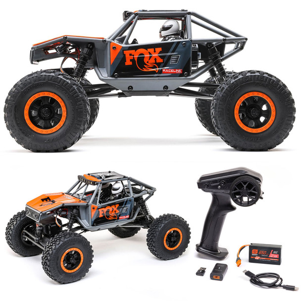 Axial AXI01002V2T2 1/18 UTB18 Capra 4WD Unlimited Trail Buggy RTR FOX Grey