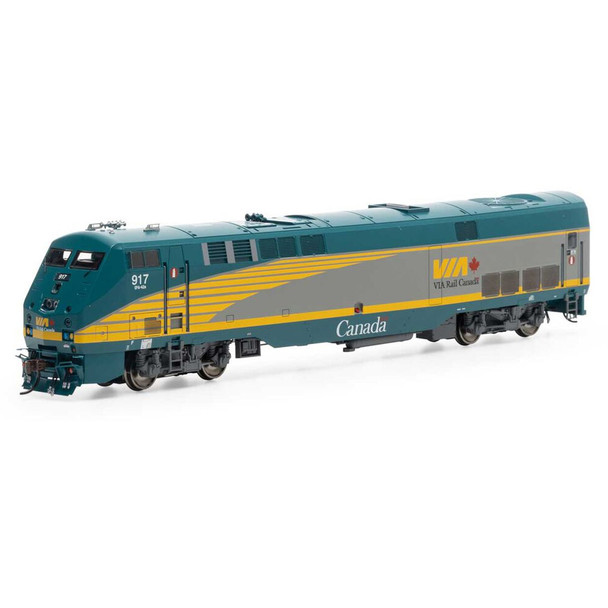 Athearn ATHG81113 P42DC Via Rail Canada #917 Locomotive HO Scale