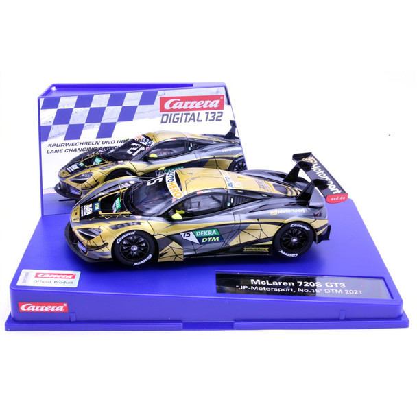 Carrera Digital 132 McLaren 720S GT3 JP-Motorsport, No.15 1/32 Slot Car