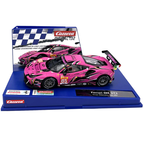 Carrera Digital 31081 Ferrari 488 GT3 ''Iron Dames No.85“ 1/32 Slot Car