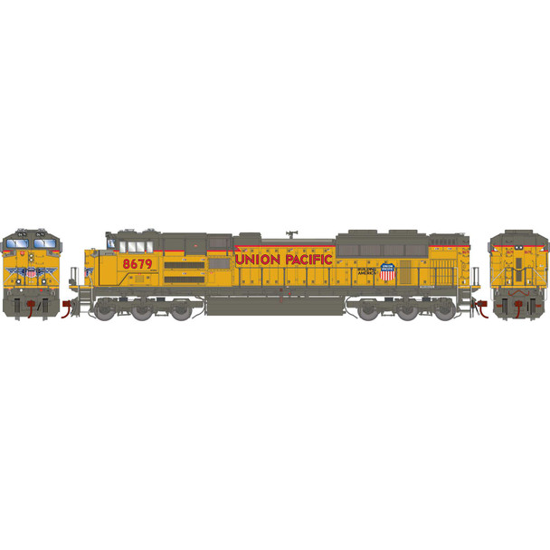 Athearrn ATHG75836 SD70ACe Union Pacific #8679 Locomotive w/DCC & Sound HO Scale