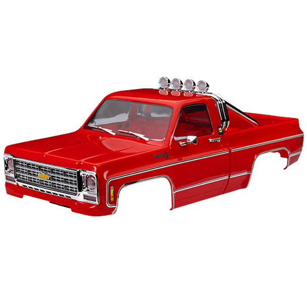 Traxxas 9811-RED Complete Red Body for TRX-4M 1/18 1979 Chevrolet K10