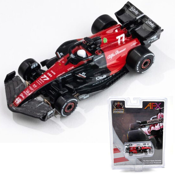 AFX 22083 2023 Alfa Romeo FY-77 Limited Edition F1 Collection HO Scale Slot Car