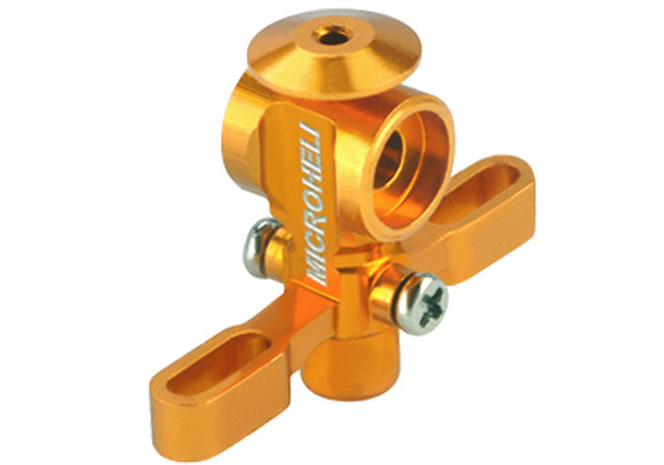 Microheli BLADE Nano CP X Aluminum Main Rotor Hub w/ Button (GOLD) NCPX CPX