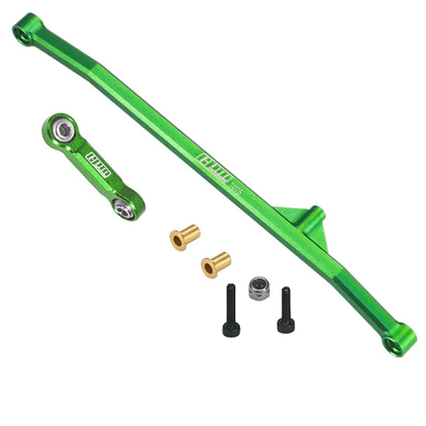 GPM Aluminum 7075 Steering Tie Rod & Drag Link Green for Losi 1/18 Mini LMT