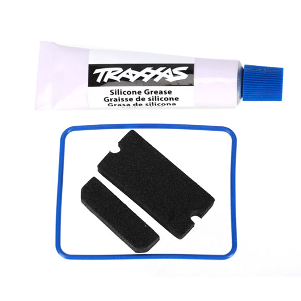 Traxxas 7425 Seal Kit / Receiver Box w/O-Ring Seals & Silicone Grease for Slash 4x4