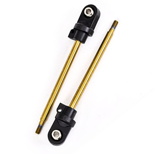 Traxxas 7863T 92mm Titanium-Nitride Coated Medium-Length GTX Shock Shafts for XRT