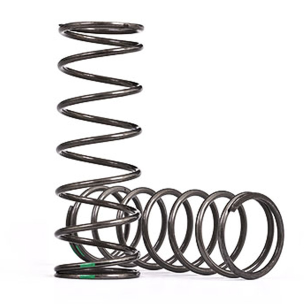Traxxas 7864 Medium-Length GTX Shock Springs (3.141-Rate Green Stripe) (2) for XRT