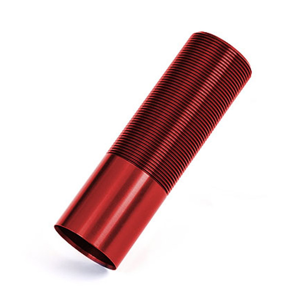 Traxxas 7866R Aluminum Medium-Length GTX Shock Body Red for XRT