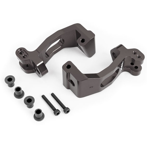 Traxxas 9532A Aluminum L/R Caster Blocks C-Hub w/ Kingpin Bushings (4) for Sledge