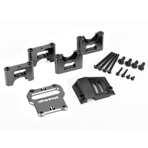 Traxxas 9584A Aluminum Center Differential Carrier Mount Dark Titanium Anodized for Sledge