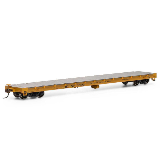 Athearn ATH92675 60' Flat Car - Frisco #3802 HO Scale