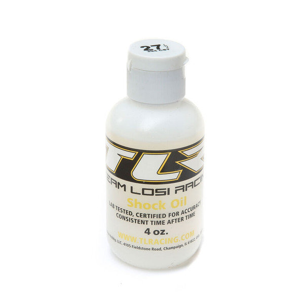 Losi TLR74028 Silicone Shock Oil, 27.5WT, 294CST, 4oz Bottle