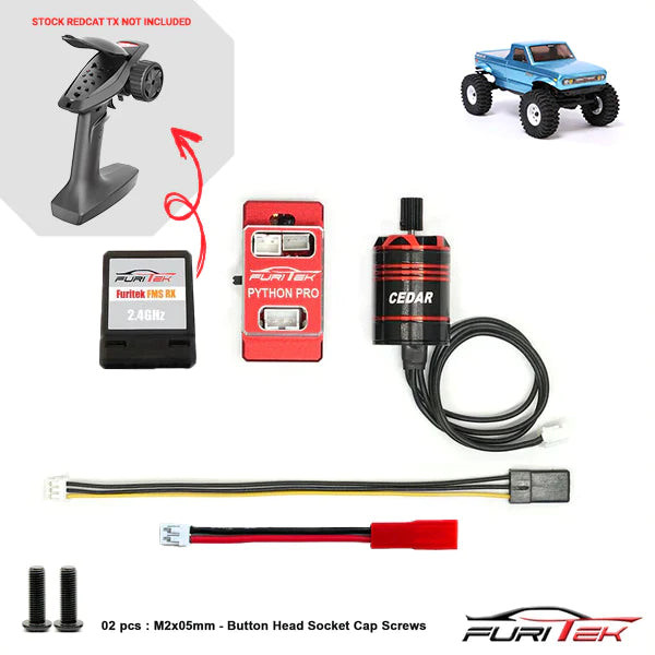 Furitek FUR-2530 Torpedo Brushless Power System w/ Receiver for RedCat Ascent-18
